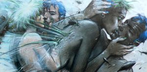 Enki Bilal • Affiche édition d'art "Tu m'aimes" numérotée signée 150exemplaires