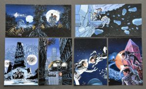 Jean Claude Mézières • Lot de 6 cartes postales