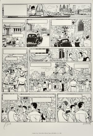 Juillard / Sente • Affiche édition d'art signée