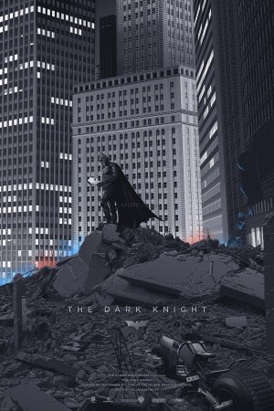 Laurent-Durieux • "The Dark Knight" Sérigraphie signée AP : 350€