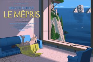 Laurent Durieux.Sérigraphie "Le mépris"numérotée signée 450ex