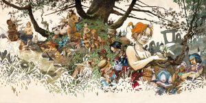 Loisel "Peter Pan couleur" Affiche édition d'art