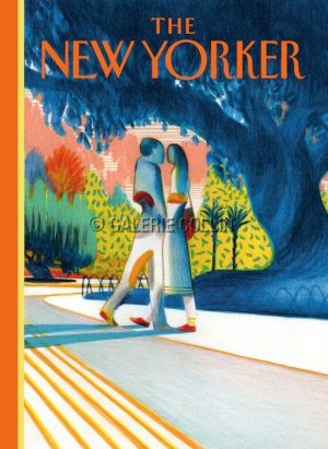 Lorenzo Mattotti . Sérigraphie " The New Yorker 2" Numérotée signée 100ex.