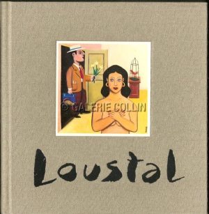 LOUSTAL . Album recueil de dessins "Ivoire" E.A signé