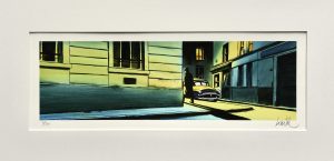 Loustal / Simenon • Estampe pigmentaire "Maigret 5" - Signée, limitée et numérotée