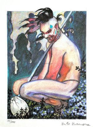 Manara • Affiche édition d'art "Un été indien" signée
