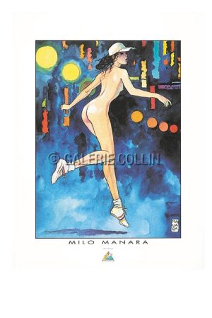 MANARA • Affiche Édition d'Art "Le Déclic OM01"