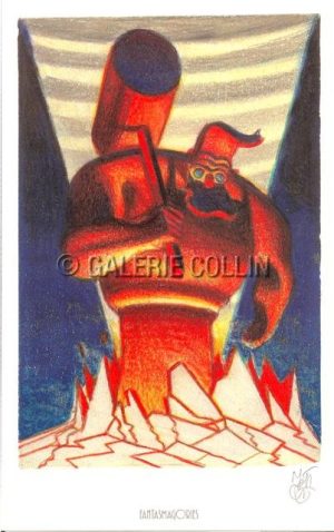 MATTOTTI . Ex-Libris "Fantasmagorie" signé