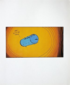 MOEBIUS • Affichette extraite du Portfolio "Tueur de Monde" 2