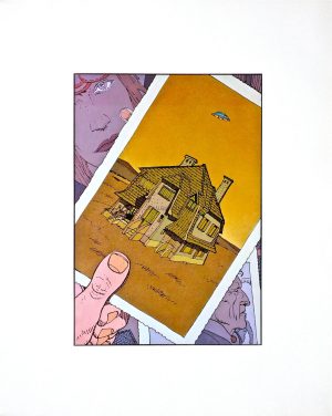 MOEBIUS • Affichette extraite du Portfolio "Tueur de Monde" 6