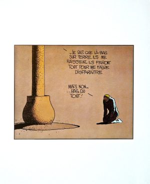 MOEBIUS • Affichette extraite du Portfolio "Tueur de Monde" 32