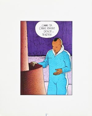MOEBIUS • Affichette extraite du Portfolio "Tueur de Monde" 35