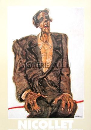 NICOLLET . Affiche d'exposition 1991
