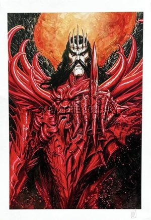 Olivier Ledroit . affiche "Dracula" signée