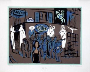 DUPUY ET BERBERIAN . SERIGRAPHIE  - THE JOCKEY