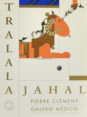 Pierre Clément • Sérigraphie "TRALALAJAHAL"