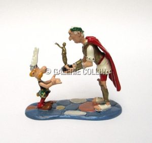 UDERZO - Astérix et Obélix - Pixi - "Jules Cesar remettant un César à Astérix"
