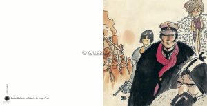 Pratt Corto Maltese "Sibérie" carte postale+ enveloppe