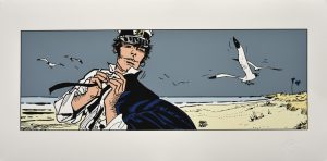 Hugo PRATT • Corto Maltese "Plage" -Tirage de luxe limité