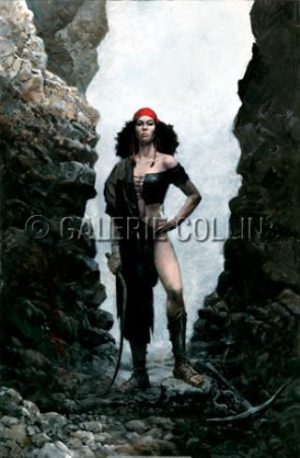 Rosinski "Kriss de Valmor" Affiche édition d'art