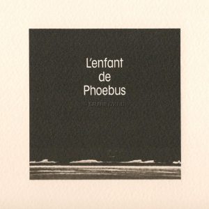Schuiten . "L'enfant de Phoebus" - Livret de 12 pages lithographiées -Signé