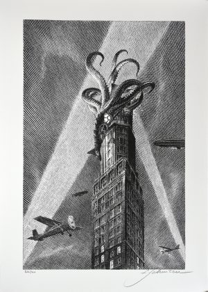 SCHUITEN • Affiche édition d'art "Le retour du Capitaine Nemo" Numérotée & Signée 400 ex.
