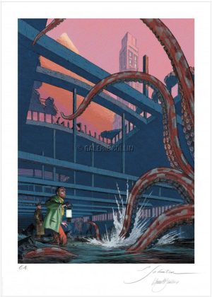 Schuiten • Affiche édition d'art "Rendez-vous de la Bande Dessinée d'Amiens 2019"E.A