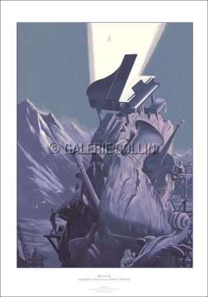 SCHUITEN-Durieux-Sérigraphie "ARS MUSICA" n° et signé 75 ex.