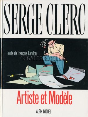 SERGE CLERC  "Artiste et modèle".  EO 1987