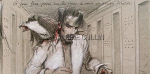 Enki BILAL • "CE JOUR FERA PESER…" Affiche poster édition d'Art issue de "Julia & Roem"