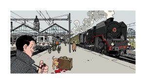 Tardi "Nestor Burma 12e arr.  de Paris" Estampe pigmentaire n° et signée 50 ex