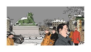 Tardi "Nestor Burma 14e arr.  de Paris" Estampe pigmentaire n° et signée 50 ex