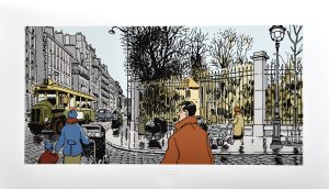 Tardi • Tirage de luxe"Nestor Burma VIème arrondissement"