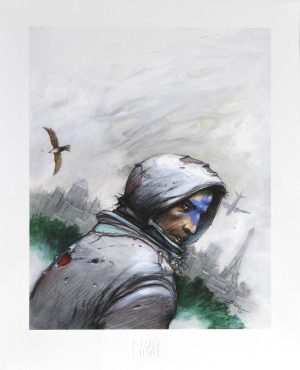 Enki Bilal • Tirage de luxe "Bug I" limité, numéroté