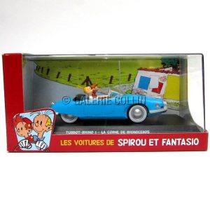 FRANQUIN . Les Voitures de Spirou et Fantasio - "Turbot-Rhino. La Corne de Rihnocéros"