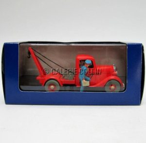 Hergé . En voiture Tintin ! - "La Dépanneuse Simoun de L'Or Noir"