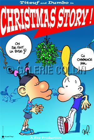 ZEP . AFFICHE -  Chistmas Story